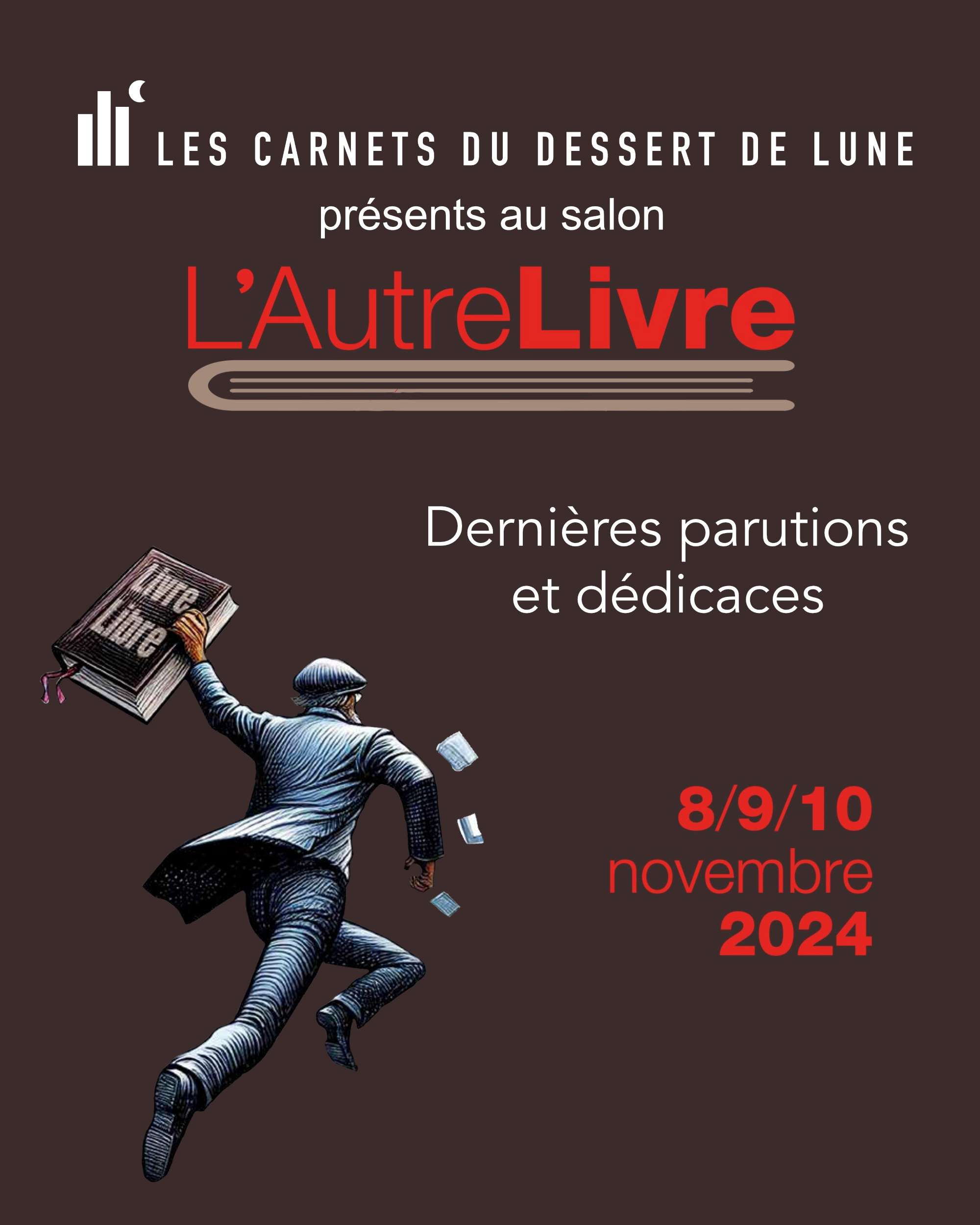 Affiche du SALON D'AUTOMNE 2024 DE L'AUTRE LIVRE