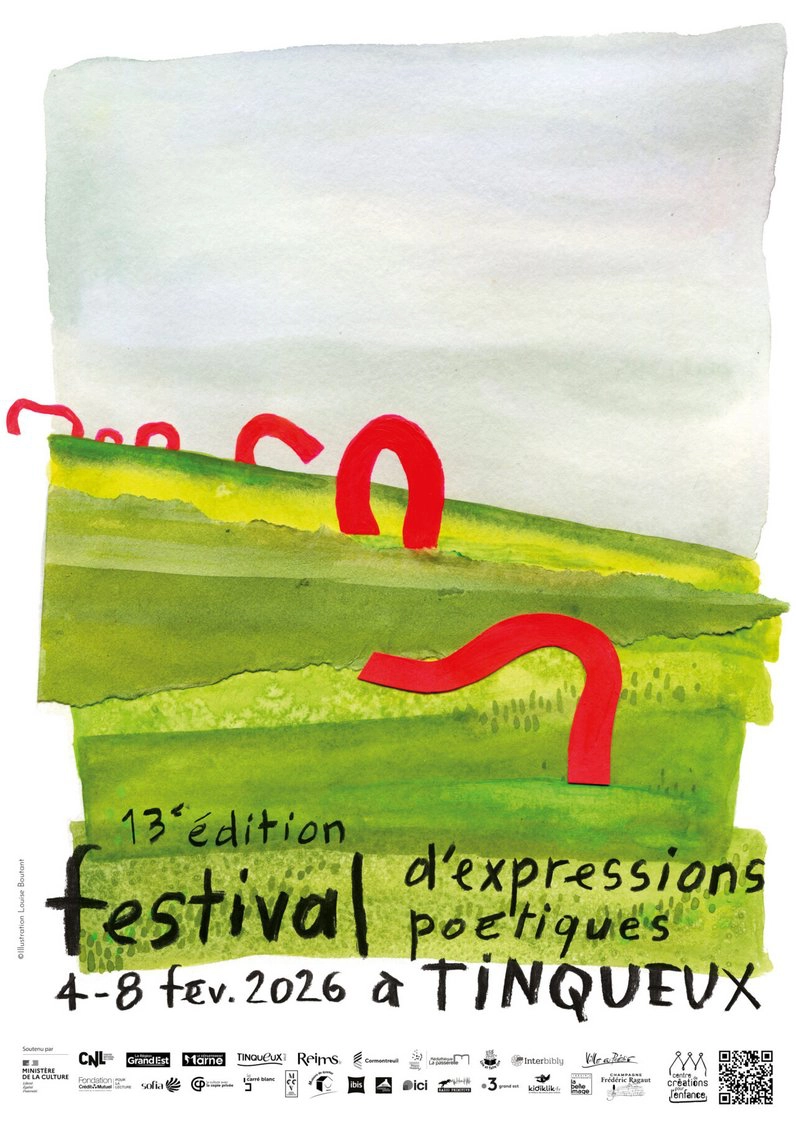 Affiche du Festival Expressions Poetiques 2026 à Tinqueux