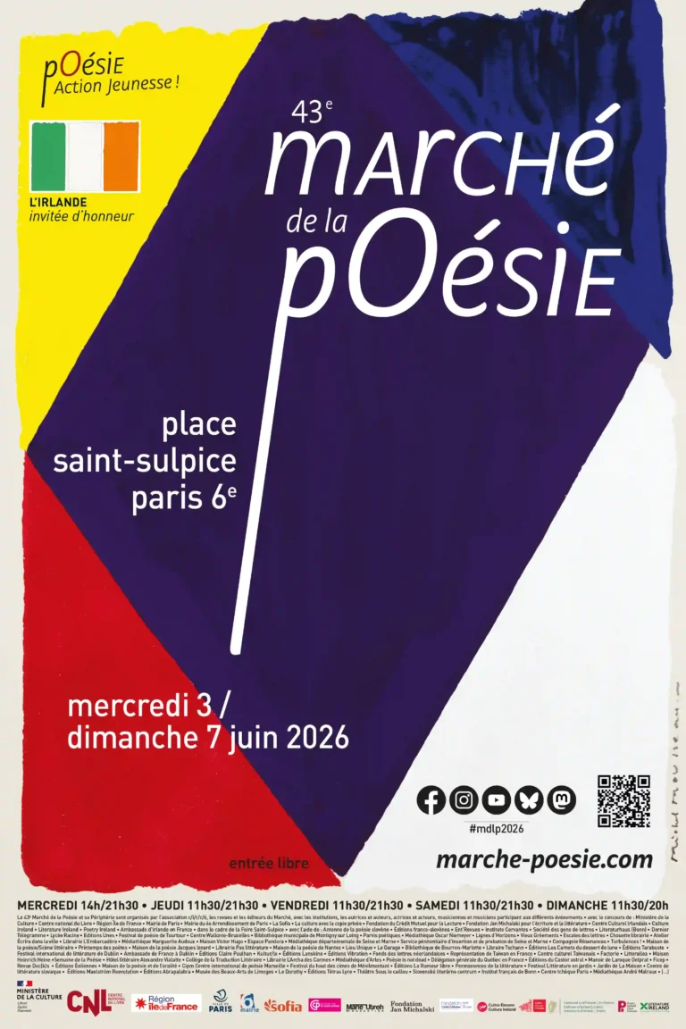 43e Marché de la poésie 2026