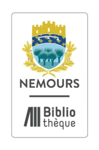 Logo de la bibliothèque de Nemours