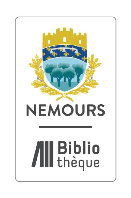 Logo de la bibliothèque de Nemours