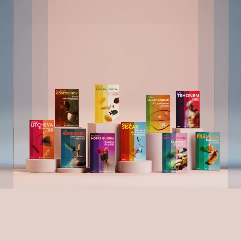 Mise en scène des livres de la collection Lua