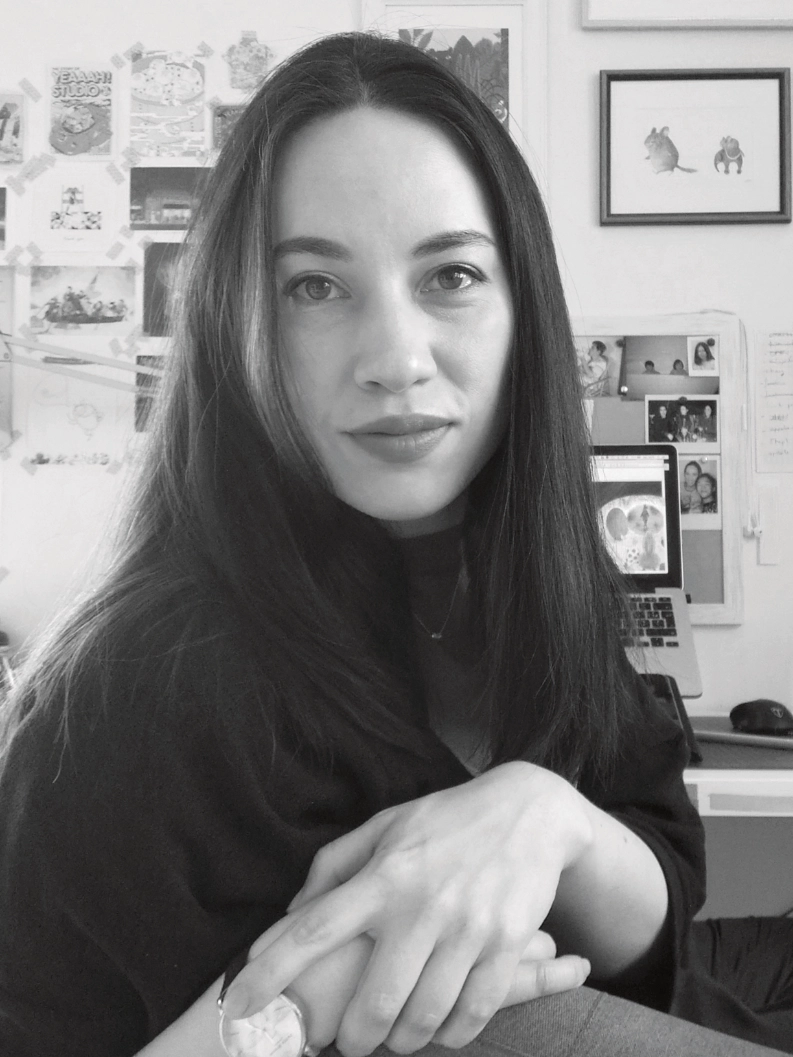 Portrait de l'illustratrice Amélie Videlo