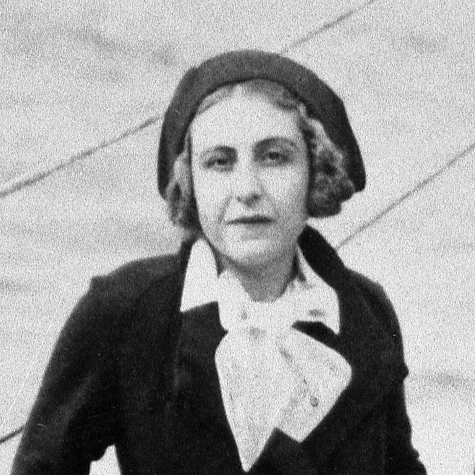 Portrait de la poétesse Anita Conti